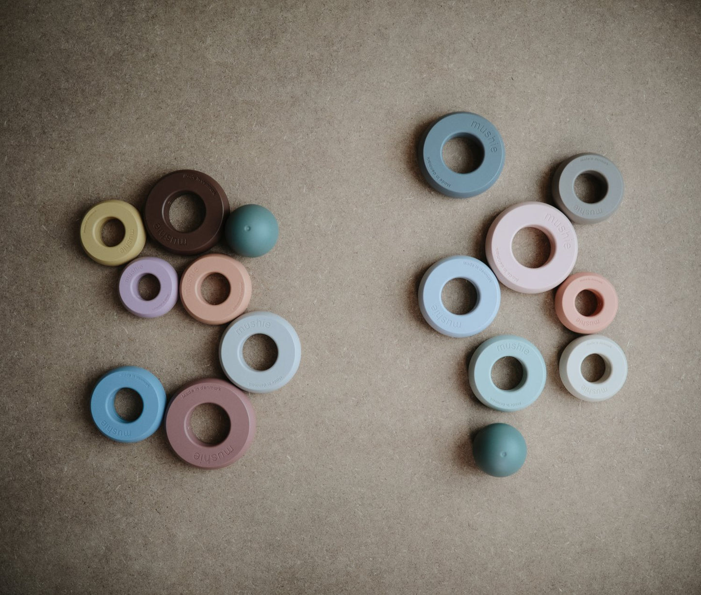 Mushie - Stacking Rings Toy - Original