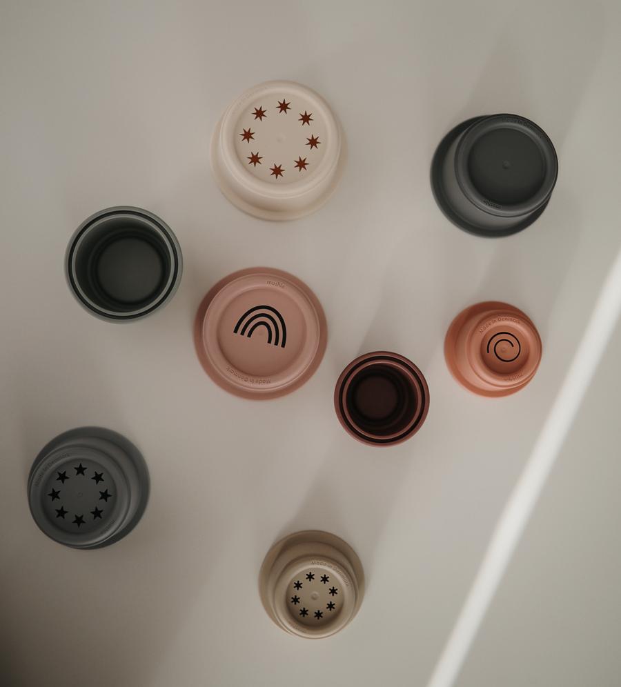 Mushie Stacking Cups Toy - Original