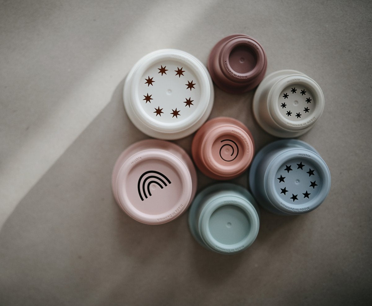 Mushie Stacking Cups Toy - Original