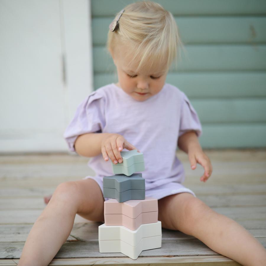 Mushie Nesting Stars Toy