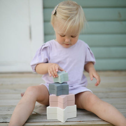 Mushie Nesting Stars Toy