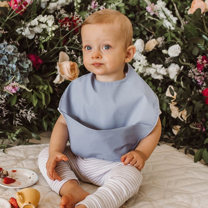 Snuggle Hunny Kids Snuggle Bib Waterproof - Sky
