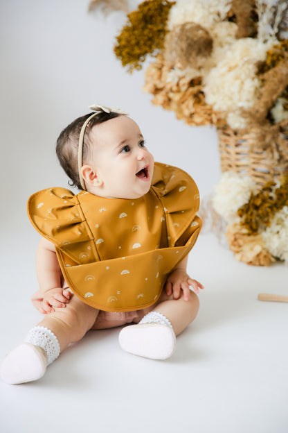 Snuggle Hunny Kids Snuggle Bib Waterproof - Sunrise Frill