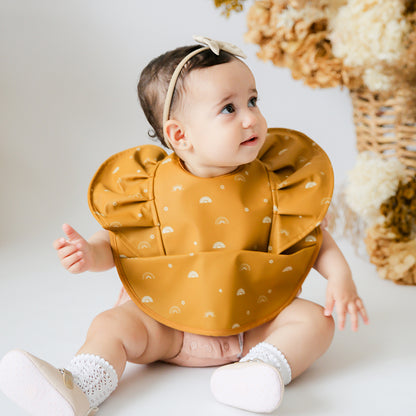 Snuggle Hunny Kids Snuggle Bib Waterproof - Sunrise Frill