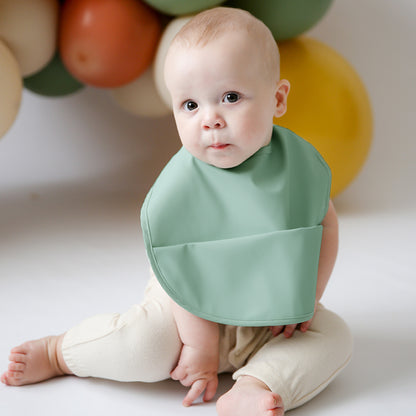 Snuggle Hunny Kids Snuggle Bib Waterproof - Sage