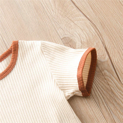 Kai Active Retro Ribbed Set - Wheat