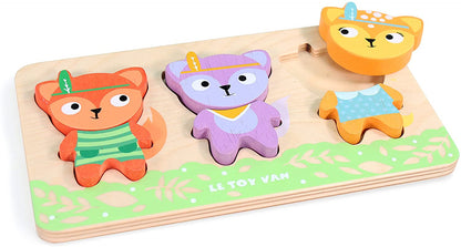 Le Toy Van - Petilou Little Fox Wooden Puzzle