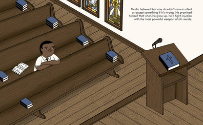 Little People, Big Dreams - Martin Luther King Jr - Hardcover