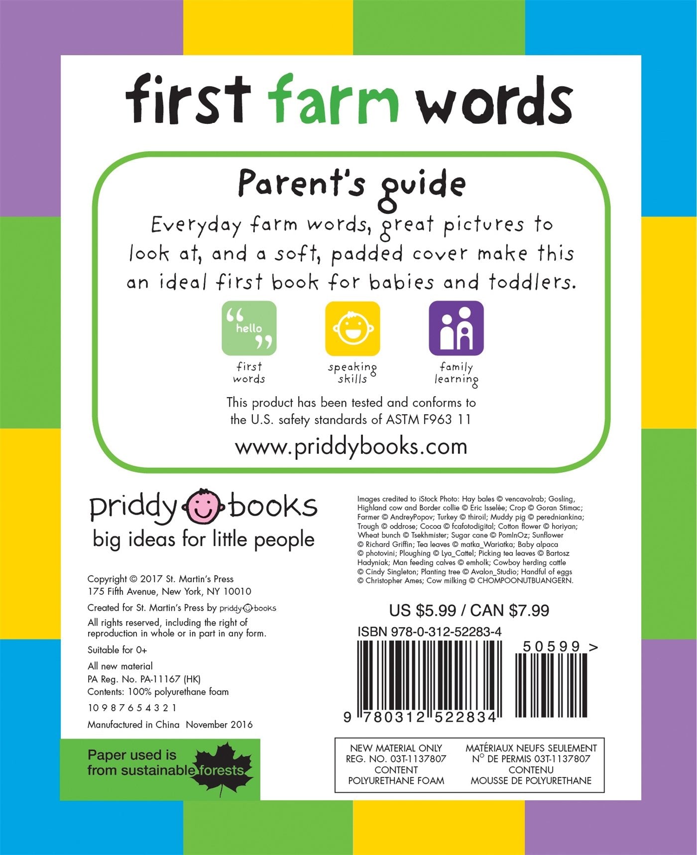 First Farm Words