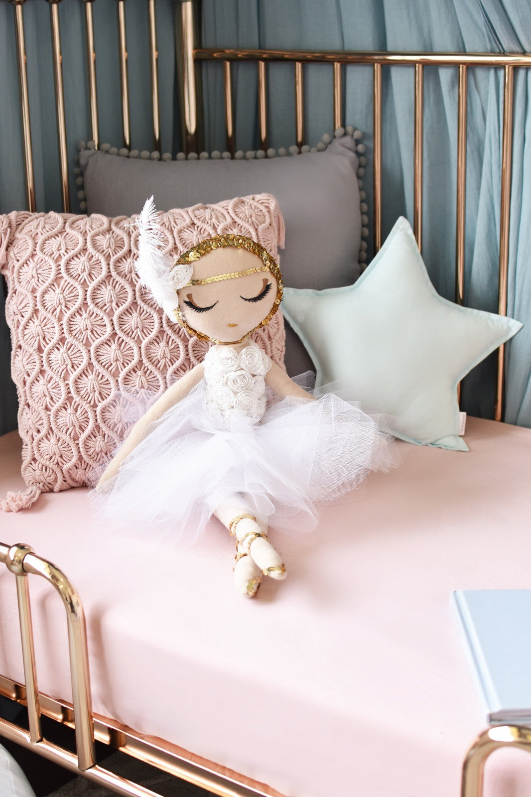 Snuggle Hunny Kids  Fitted Cot Sheet - Lullaby Pink