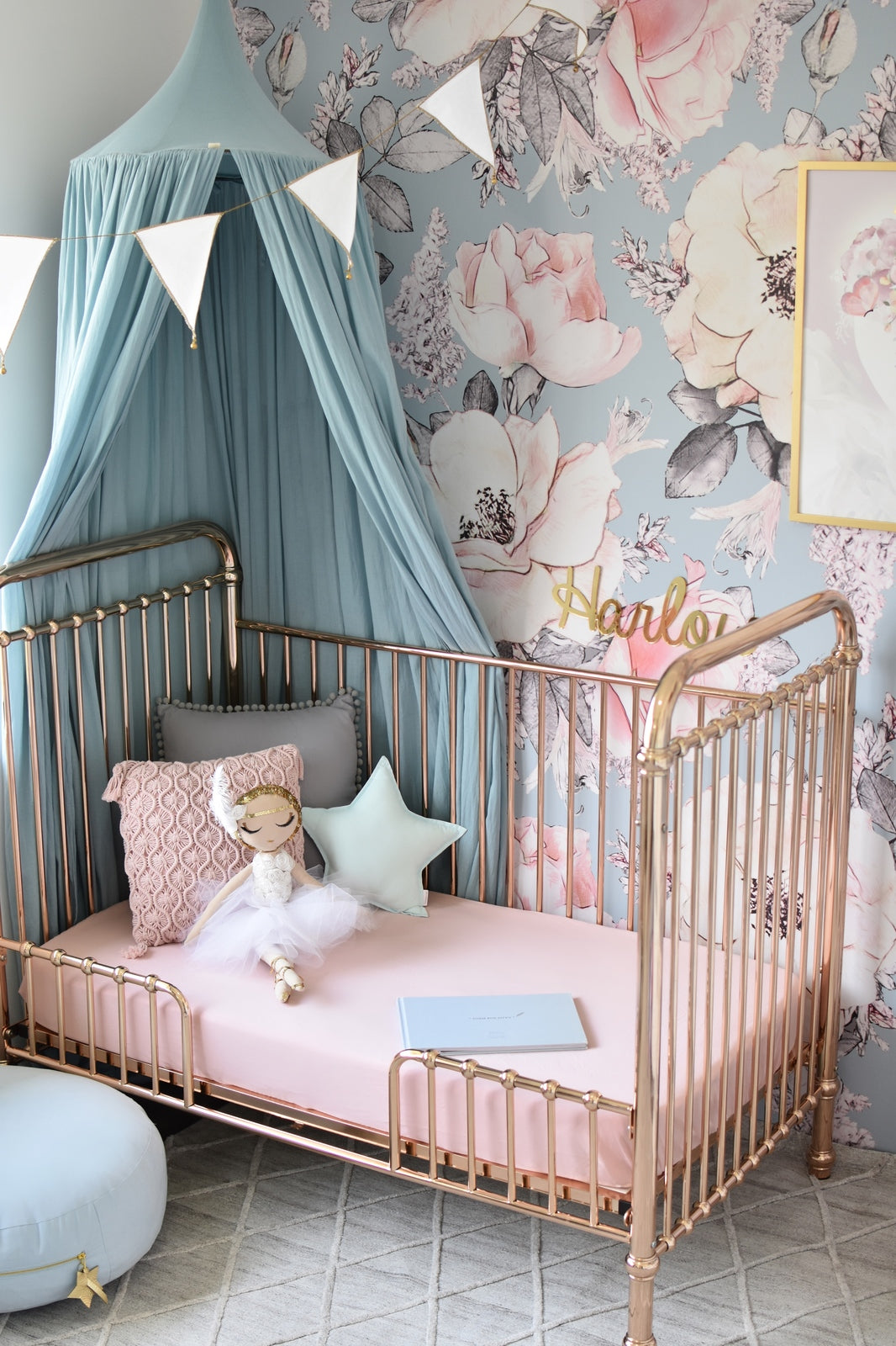Snuggle Hunny Kids  Fitted Cot Sheet - Lullaby Pink