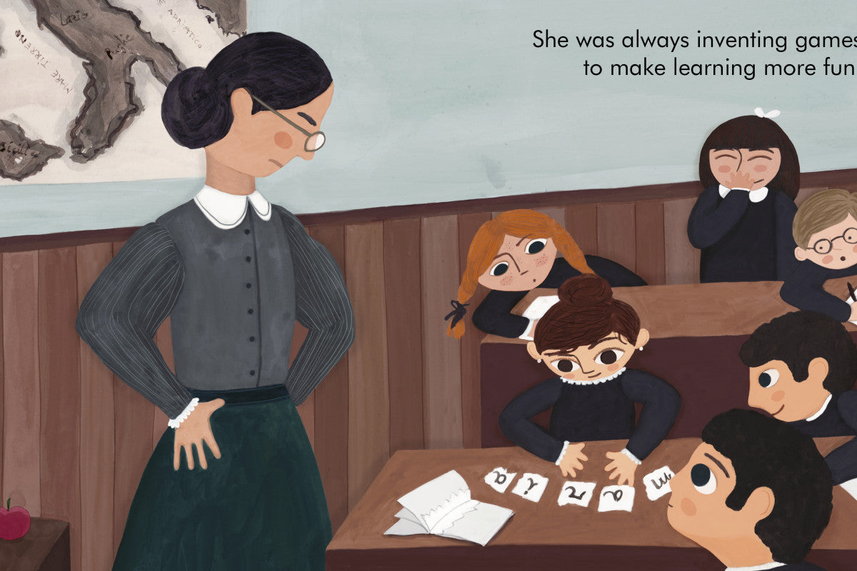 Little People, Big Dreams - Maria Montessori- Boardbook