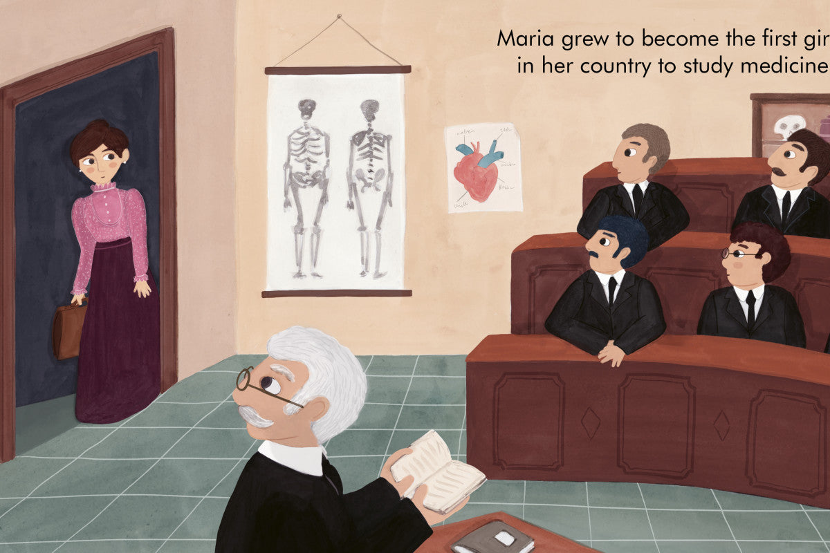 Little People, Big Dreams - Maria Montessori- Boardbook