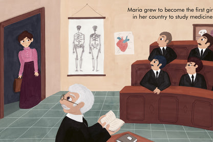 Little People, Big Dreams - Maria Montessori- Boardbook