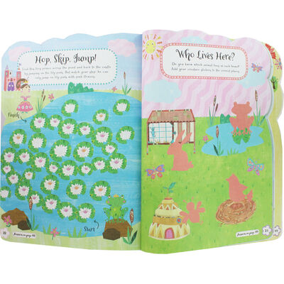 Rainbow Fun Sparkly Stickers Activity Book