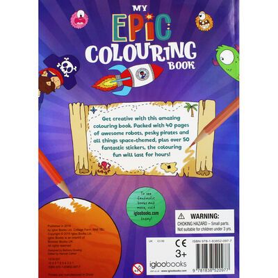 My Epic Colouring Book