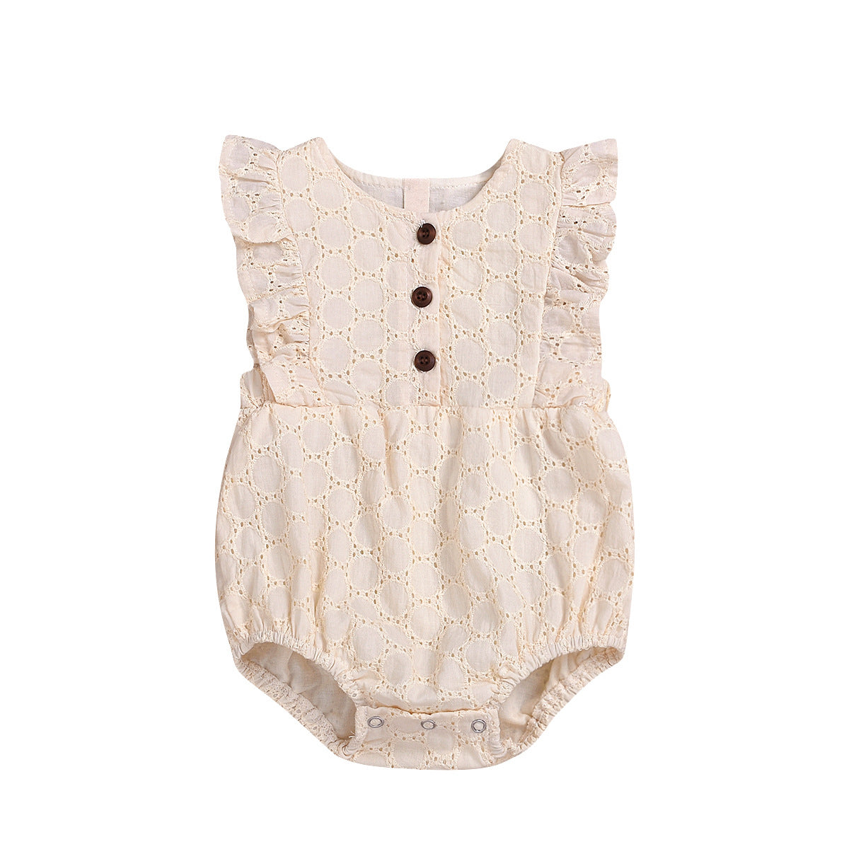 Angel Romper Creme Lace
