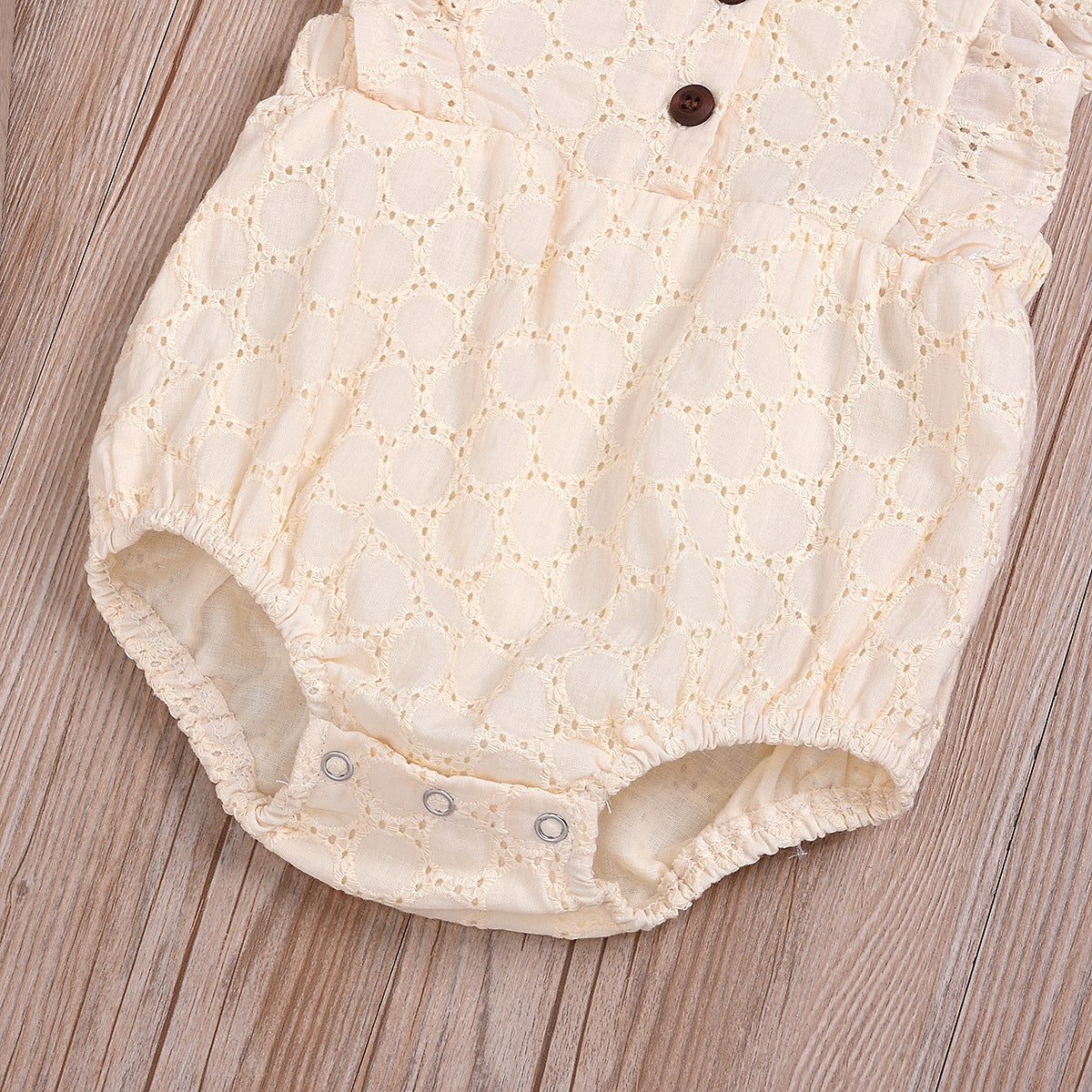 Angel Romper Creme Lace