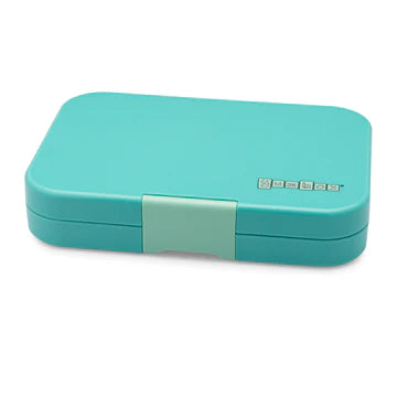 Yumbox Tapas Lunch Box | Antibes Blue with Groovy Tray | 4 Compartment