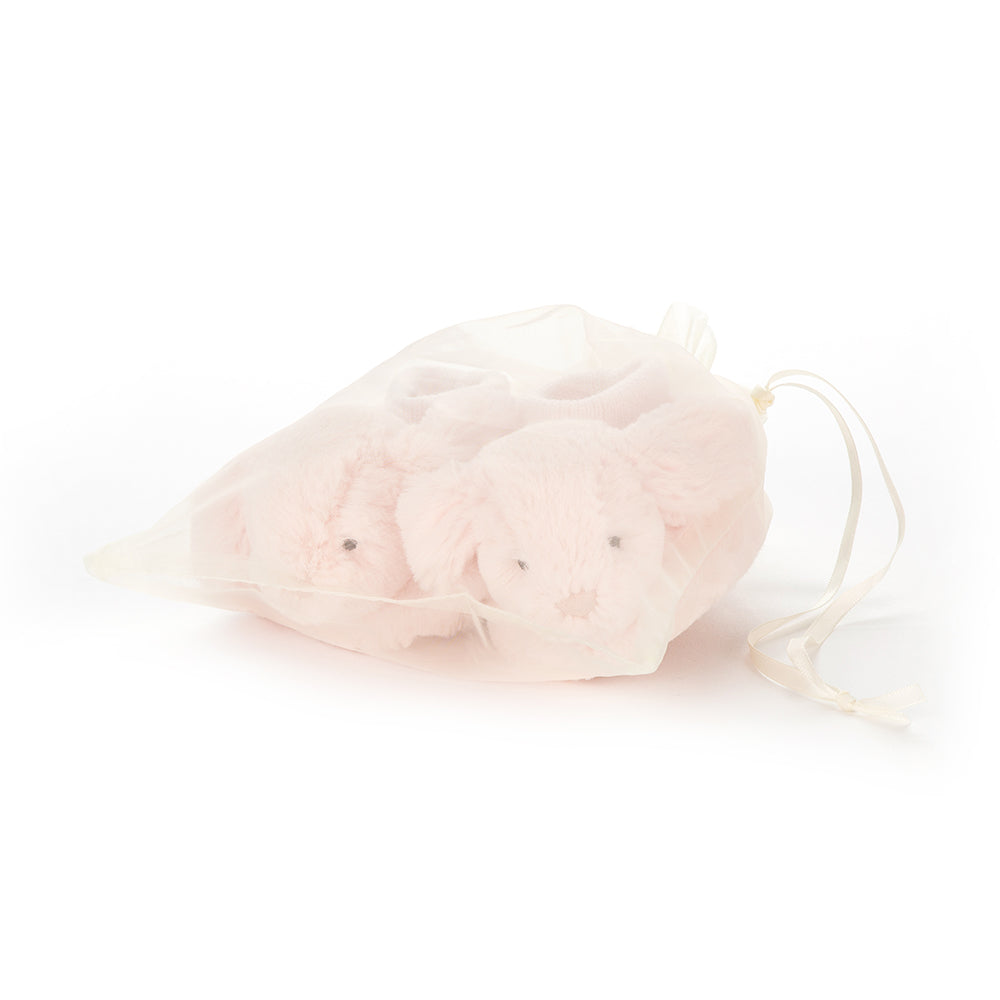 Jellycat - Bashful Pink Bunny Booties