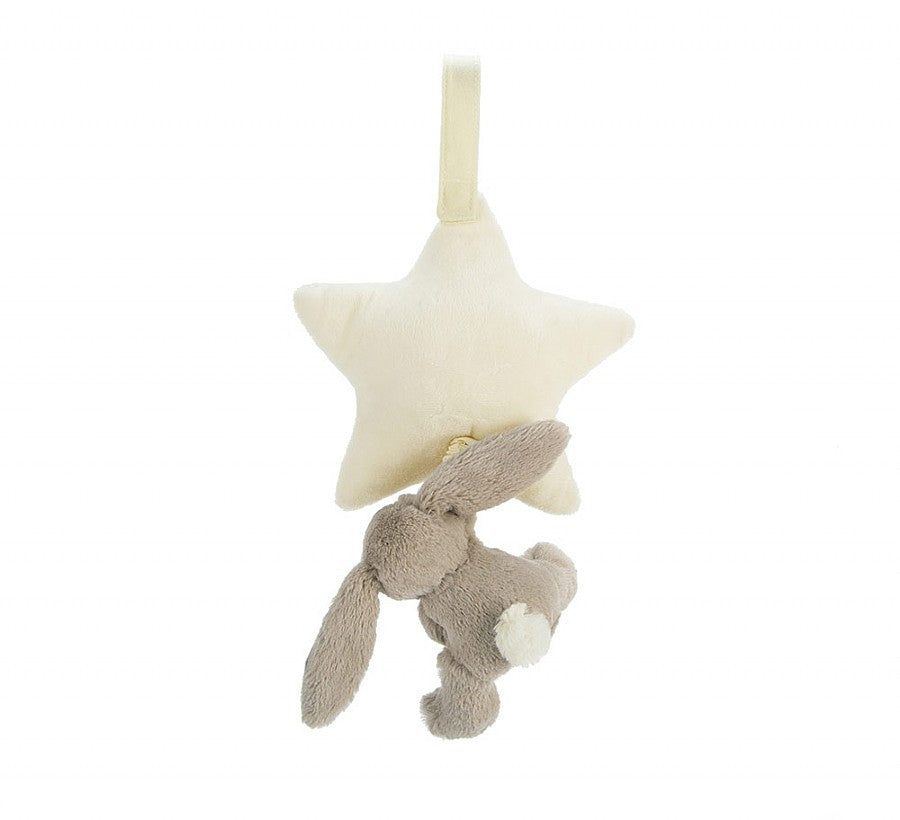 Jellycat - Bashful Beige Bunny Star Musical Pull