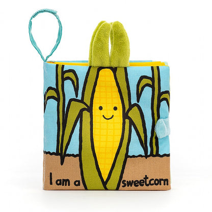 Jellycat - Sweetcorn Fabric Book