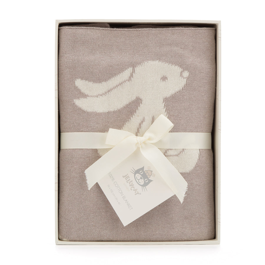 Jellycat - Bashful Bunny Blanket - Beige