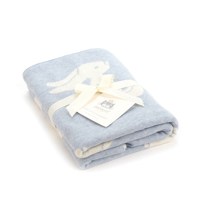 Jellycat - Bashful Bunny Blanket - Blue
