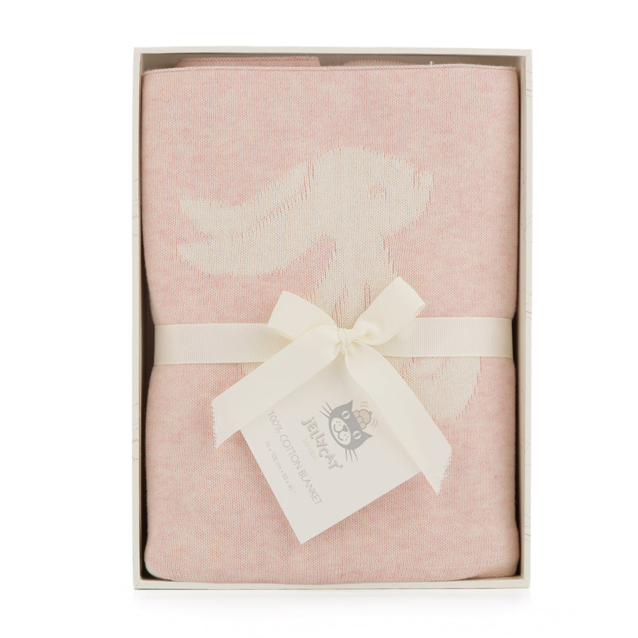 Jellycat - Bashful Bunny Blanket - Pink