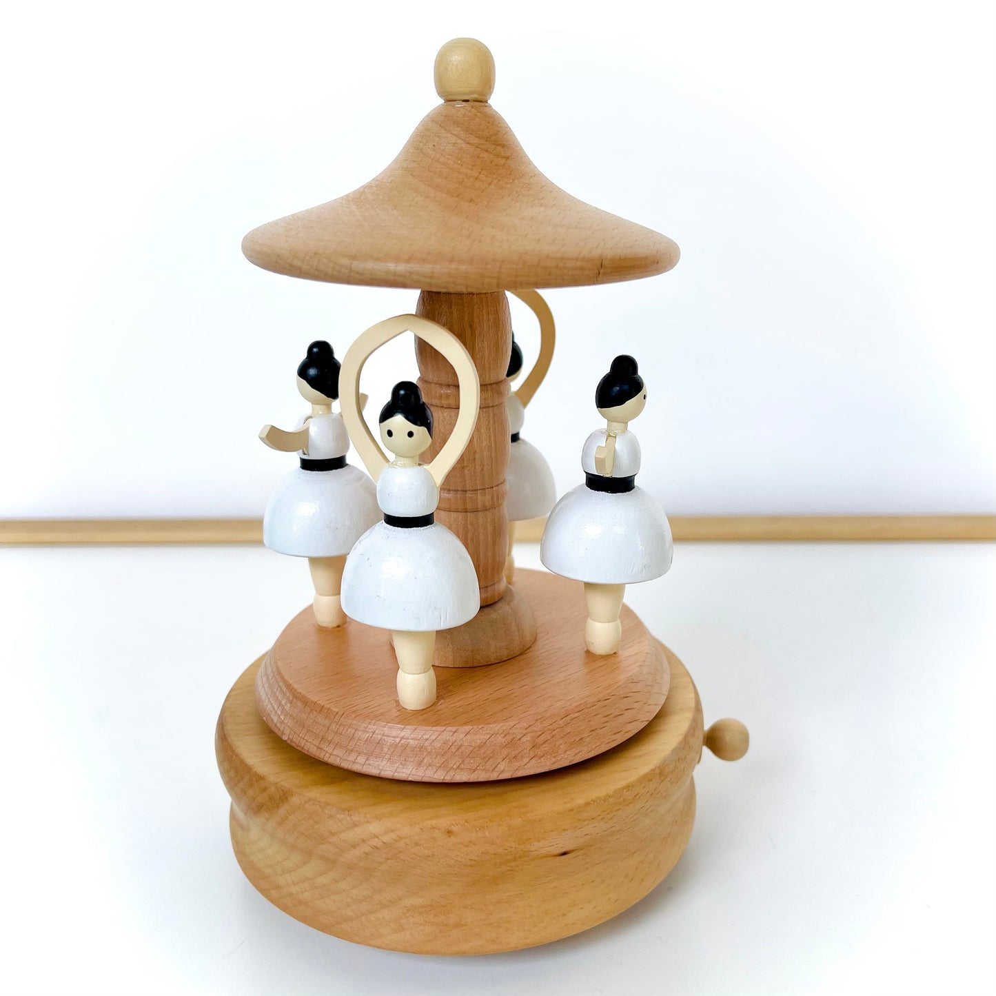 Wooden Musical Carousal - Ballerina