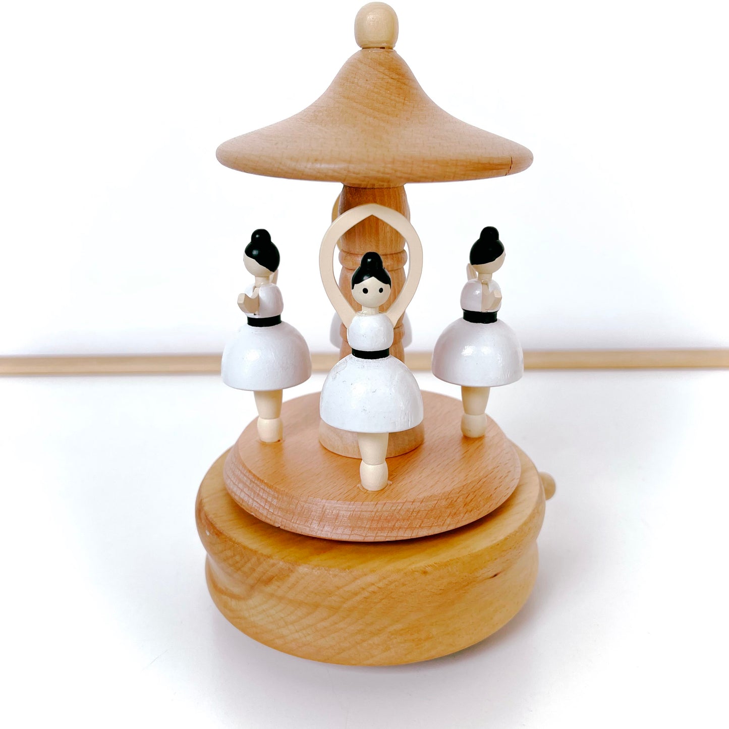 Wooden Musical Carousal - Ballerina