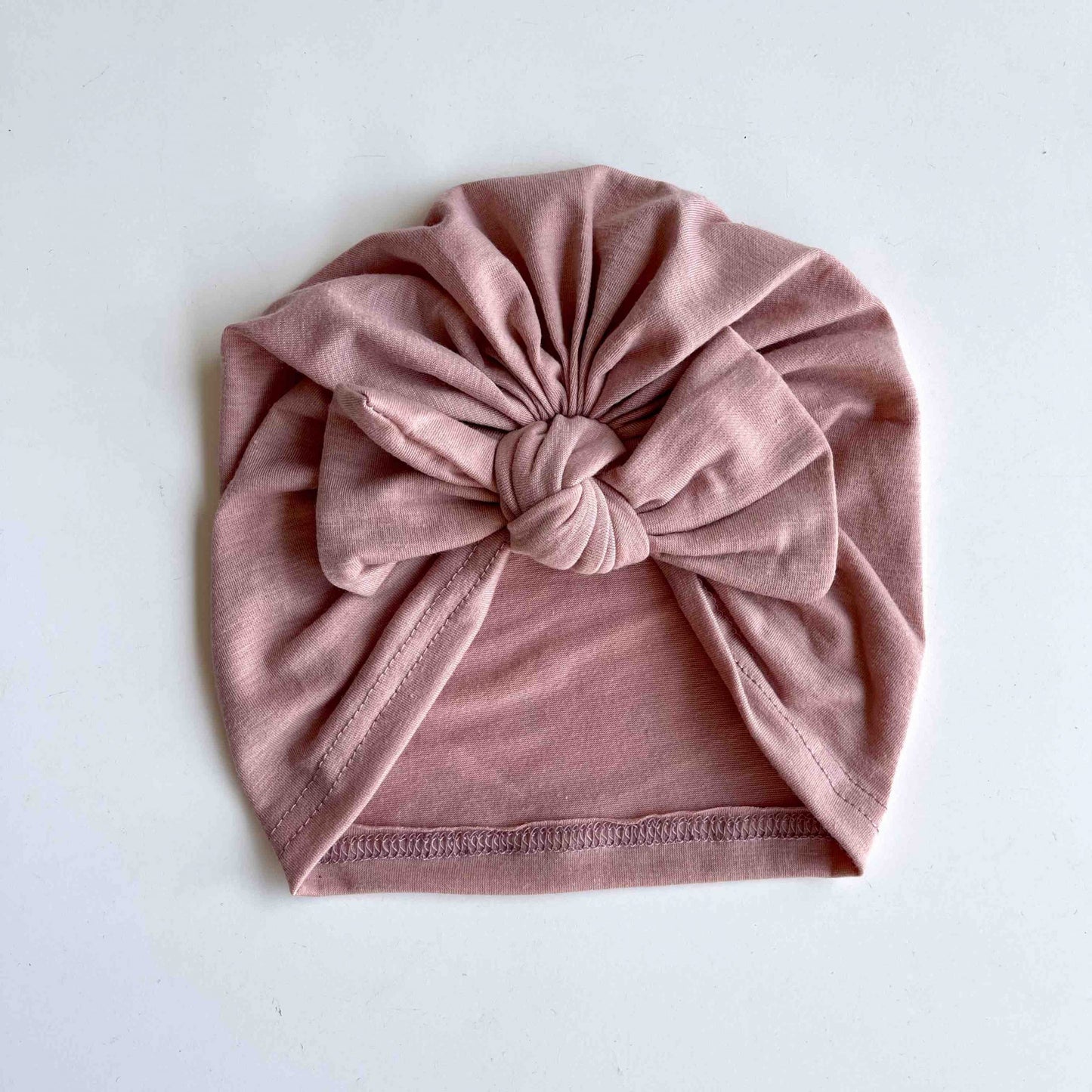 Bow Turban - Dusky Pink
