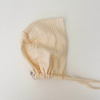 Wild Skye - Muslin Bonnet - Crème