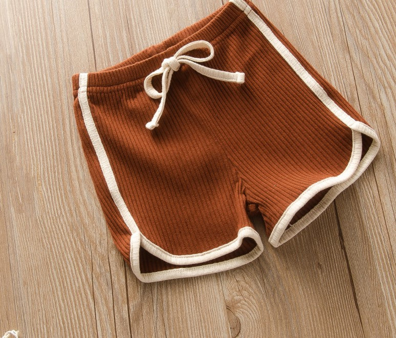 Kai Active Retro Ribbed Set - Bark
