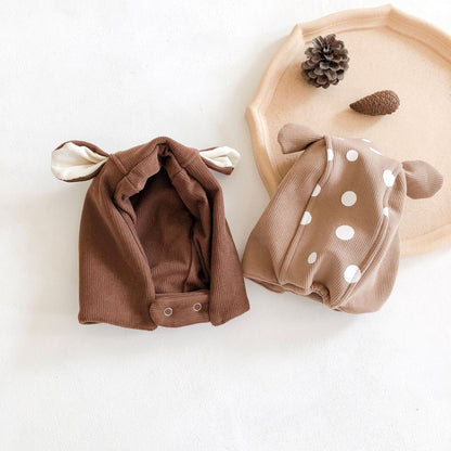 Woodlands Romper Set - Caramel