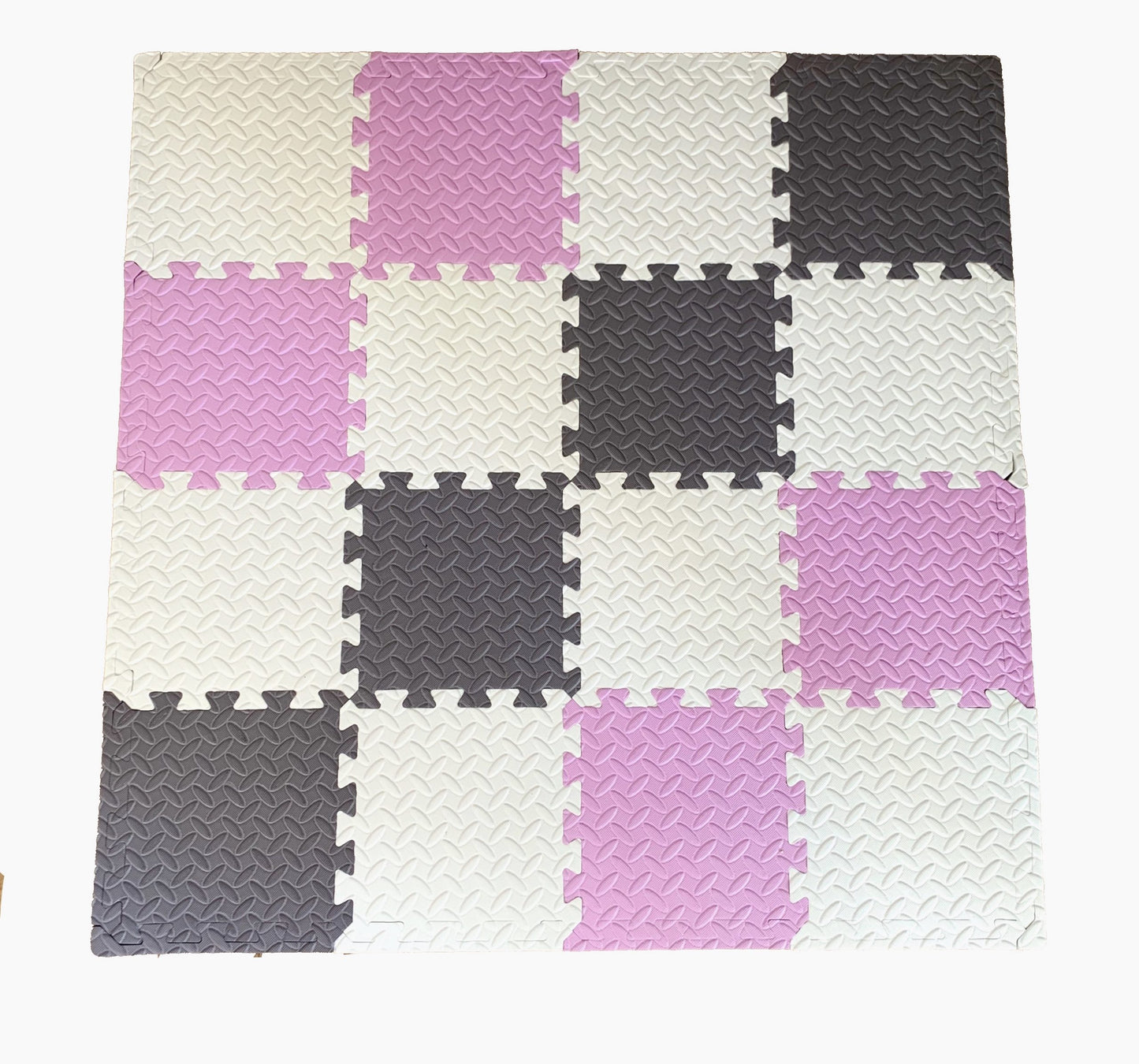 Modern Playmats - Lavender, Grey and White