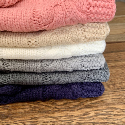 Knitted Baby Sleeping Bag Swaddle