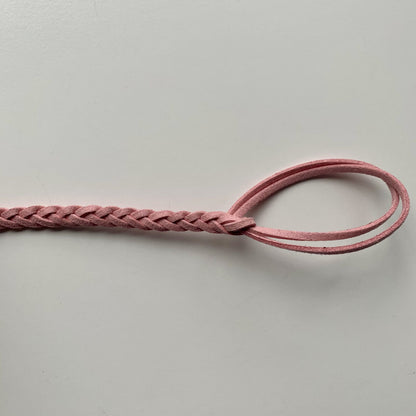 Pacifier Holder - Braided Suede