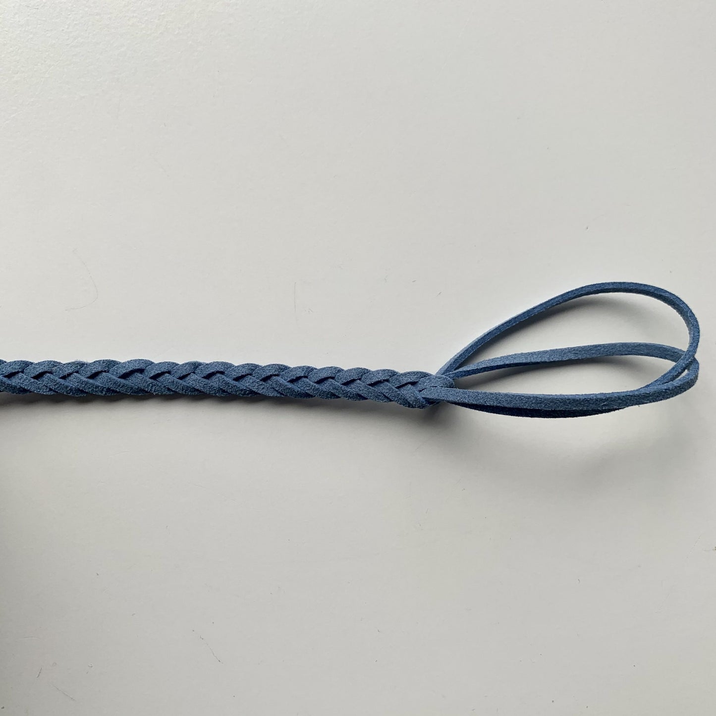 Pacifier Holder - Braided Suede