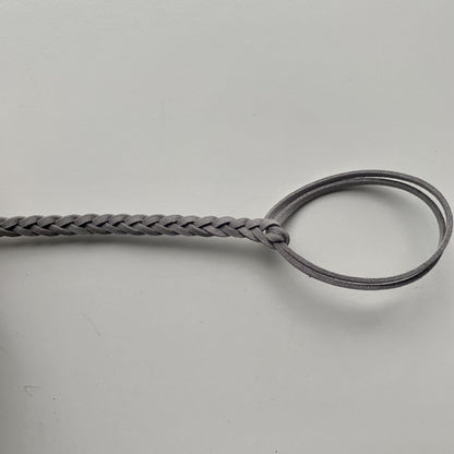 Pacifier Holder - Braided Suede