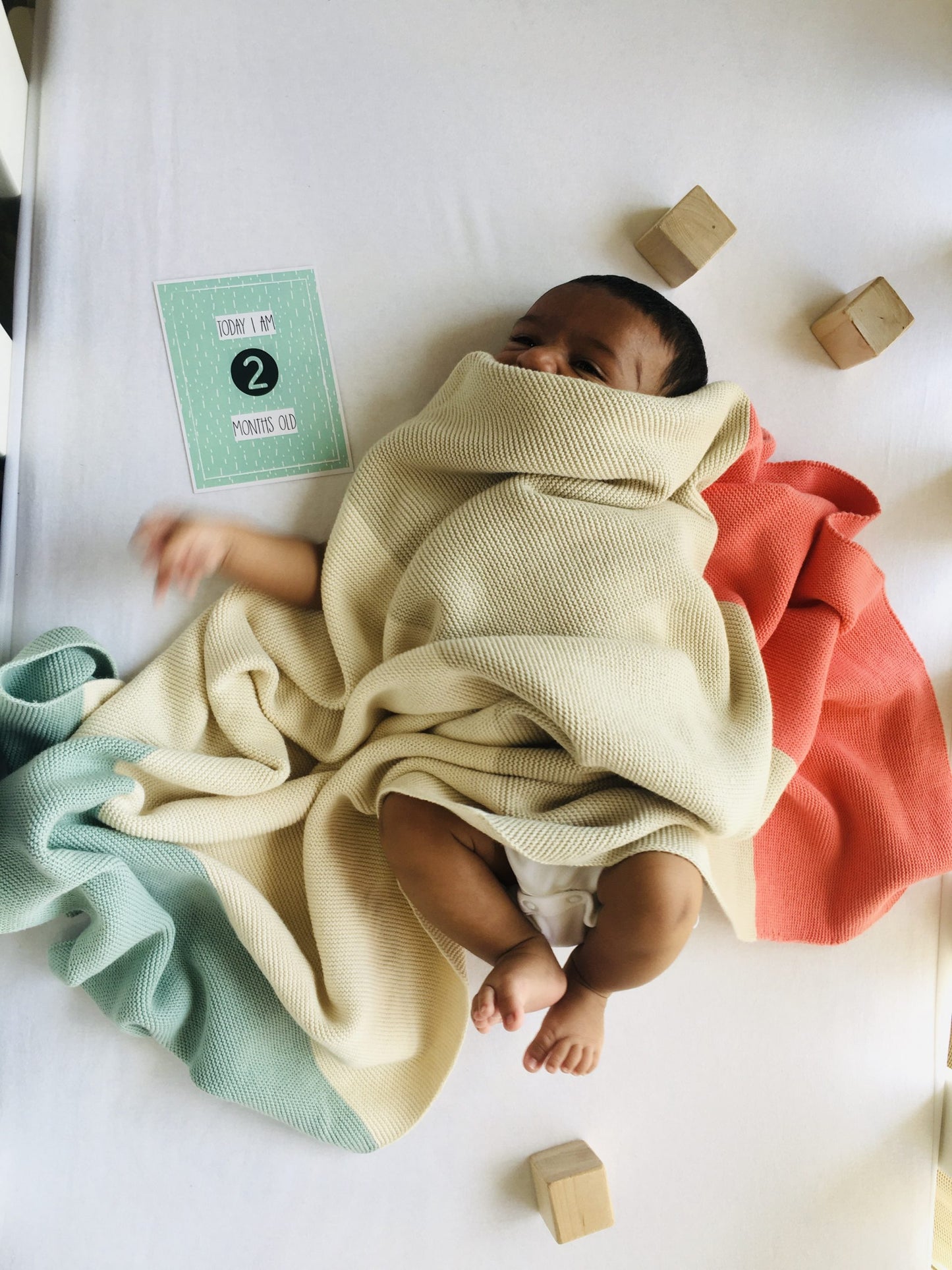 Knitted Blanket - Tia