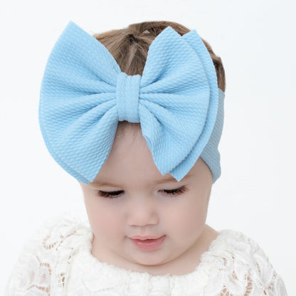 Oversized Bow Headwrap - Slate