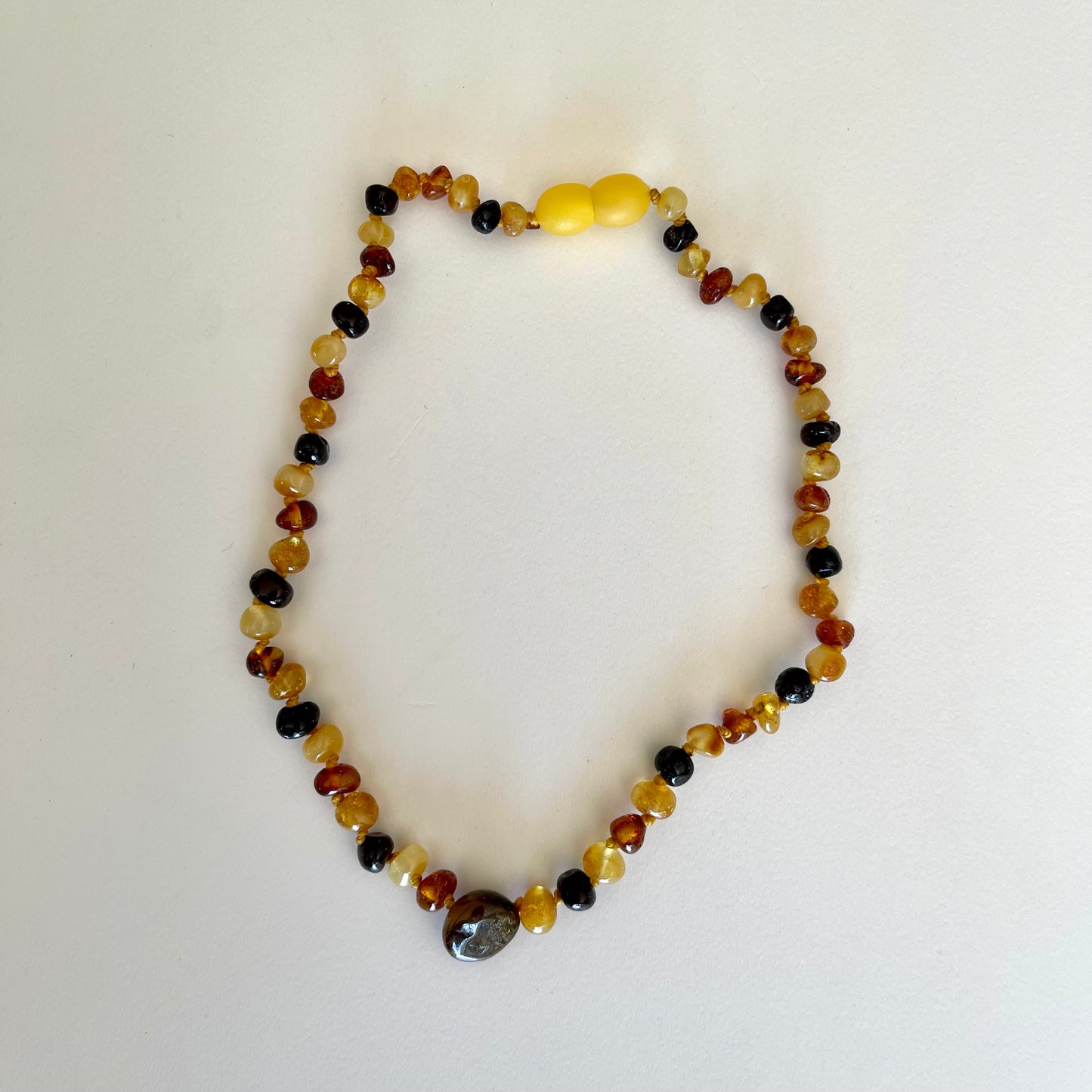 Ambre -  Mixed Amber with Tigers Eye Stone