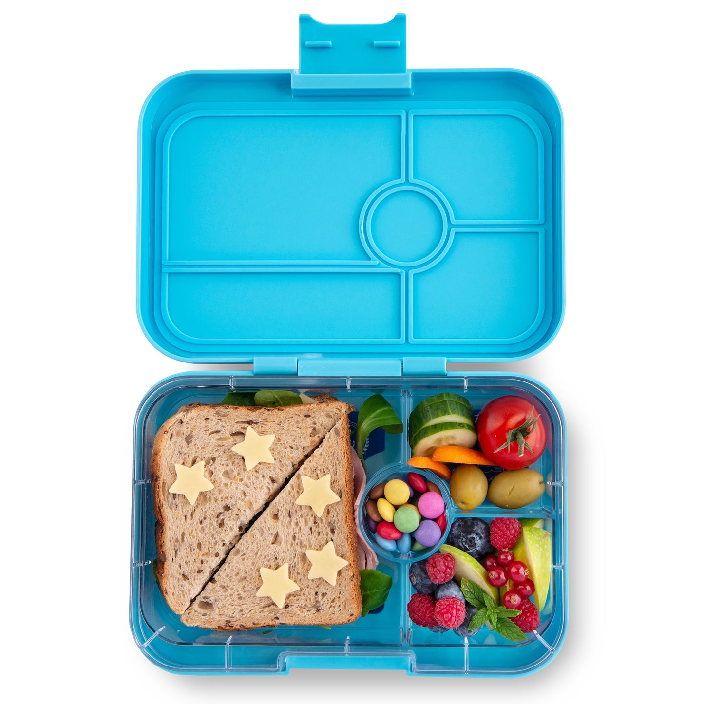 Yumbox Tapas 4 Compartment - Nevis Blue
