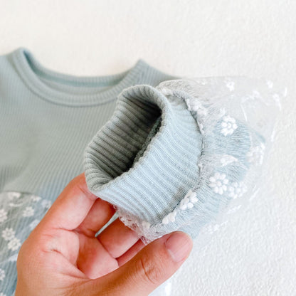 Elyse Dress - Dusty Blue