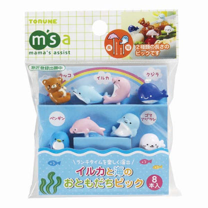 Dolphin & Sea Friends pick set