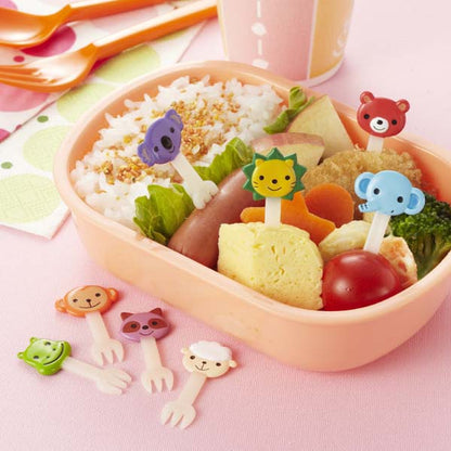 Bento 'Animal Friends' fork pick set