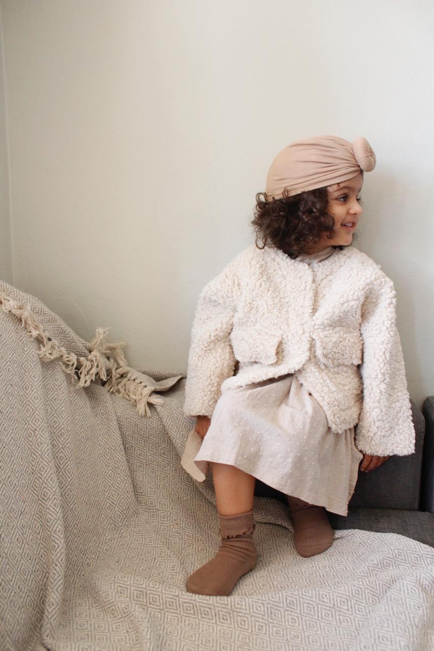 Knotted Turban - Caramel