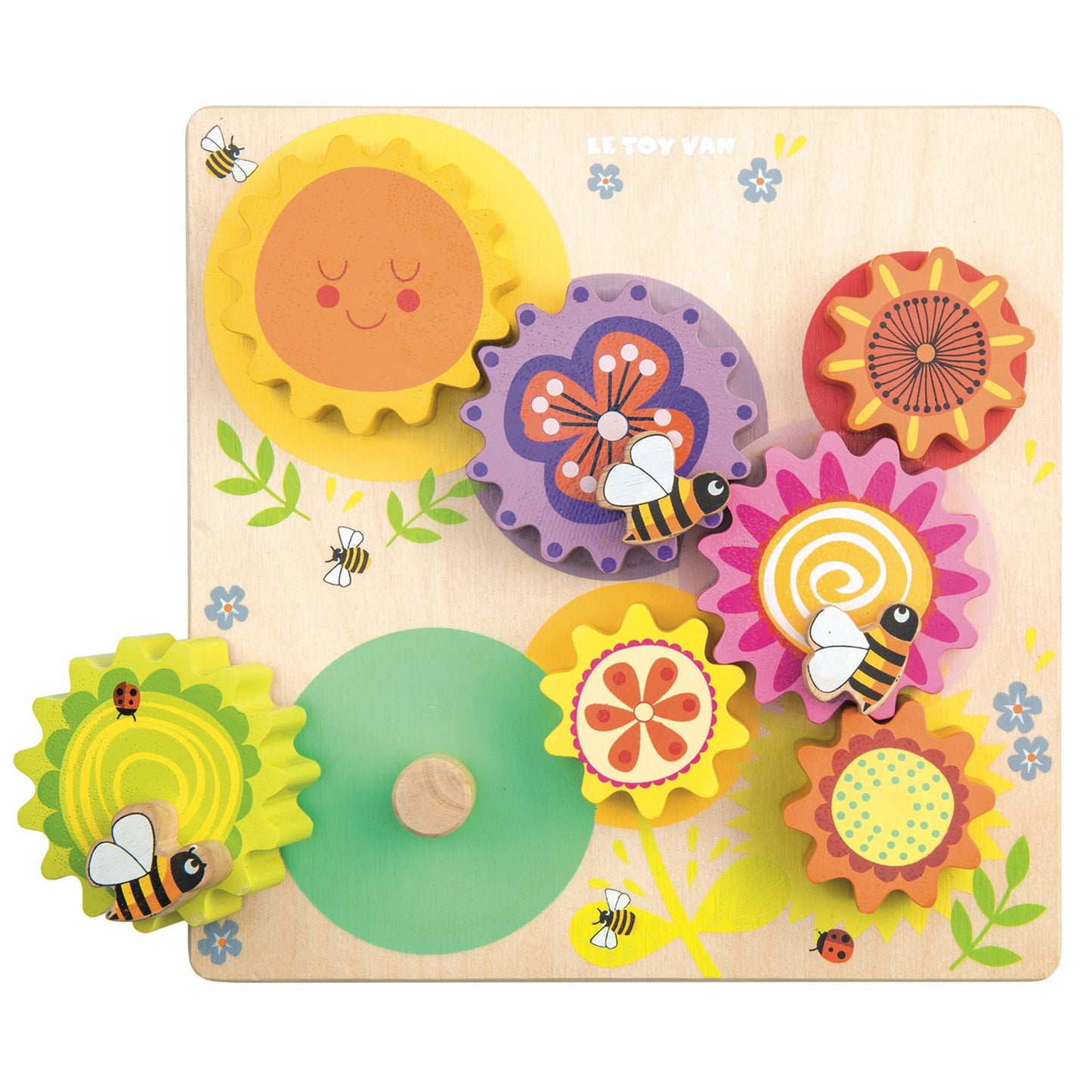 Le Toy Van - Gears &amp; Cogs 'Busy Bee Learning'