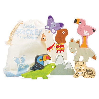 Le Toy Van - Andes Stacking Tower and Bag